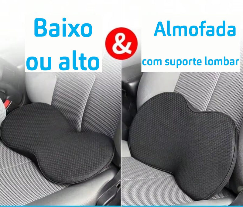 Almofada assento de espuma pra carro Kasaprime.