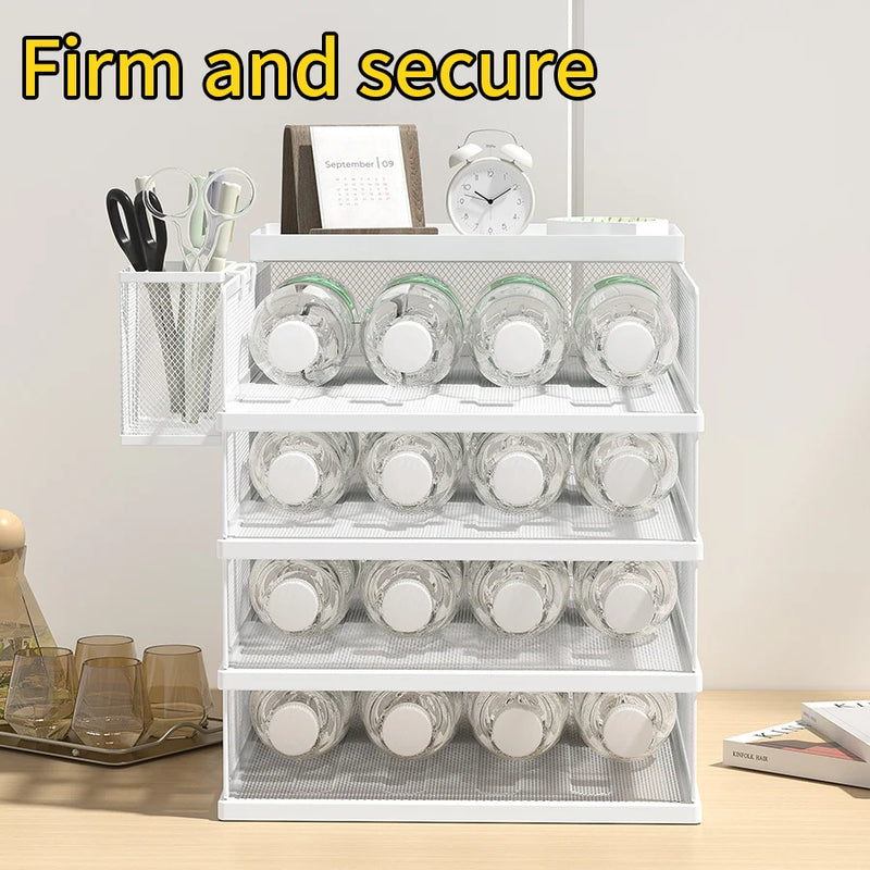 Organizador de mesa  de metal, para escritório, organize arquivos e documentos kasaprime