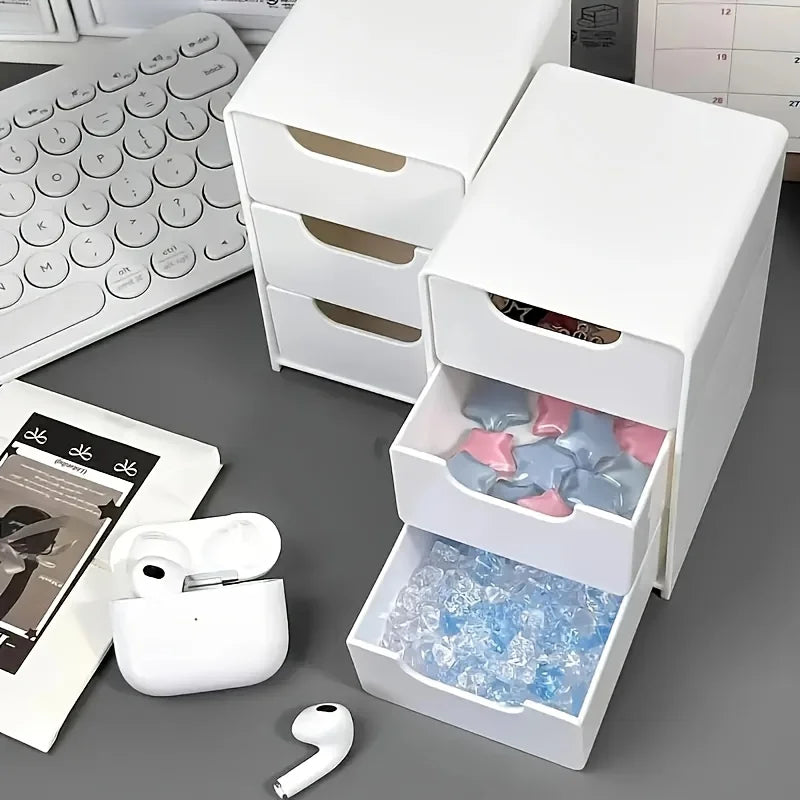 Organizador de Mesa com Gaveta para Escritório kasaprime