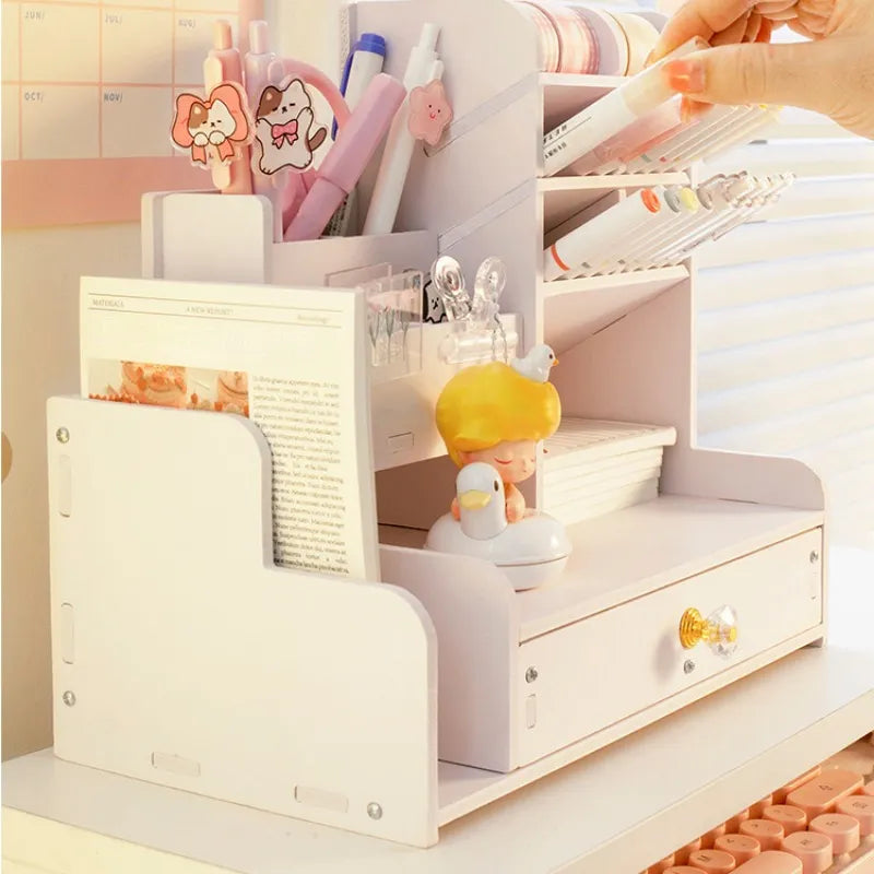 Organizador Multifuncional para Mesa Escritório Kasaprime.