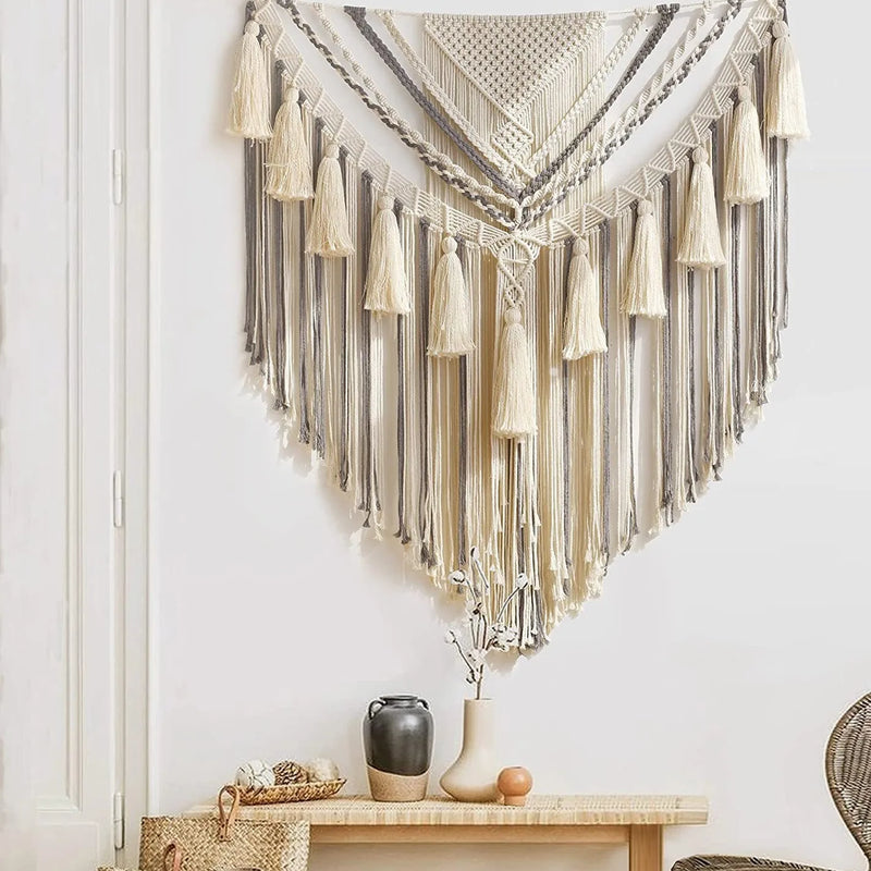 Tapeçaria de Arte Boho Kasaprime.