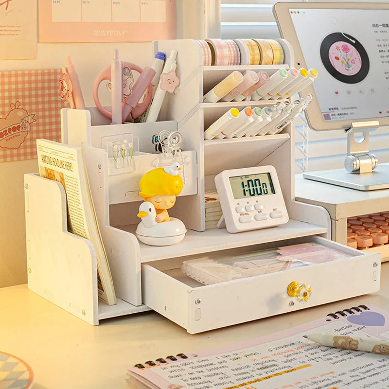 Organizador Multifuncional para Mesa Escritório Kasaprime.
