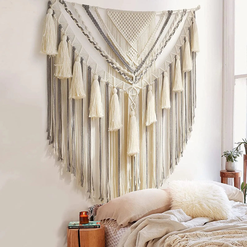 Tapeçaria de Arte Boho Kasaprime.