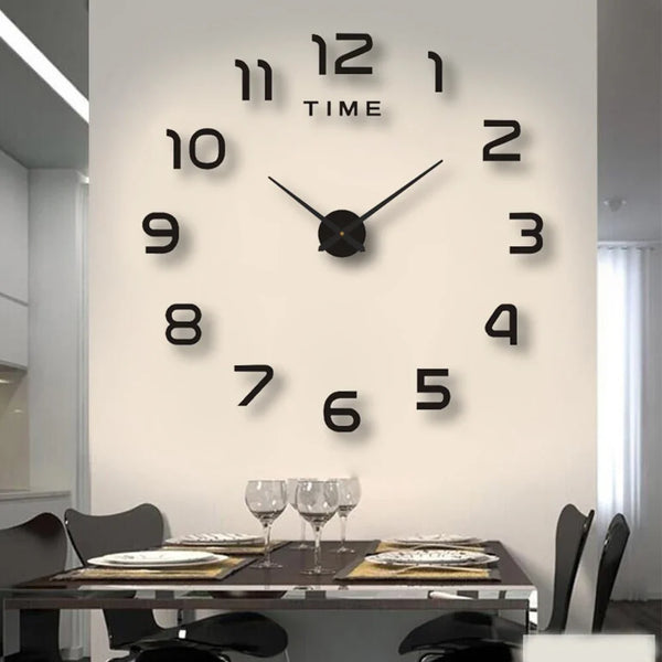 Relógio digital, design moderno grande decorativo de parede sala Kasaprime.