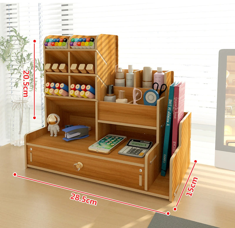 Organizador Multifuncional para Mesa Escritório Kasaprime.