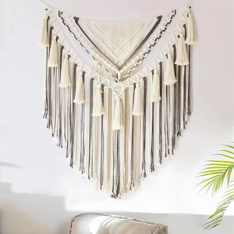 Tapeçaria de Arte Boho Kasaprime.