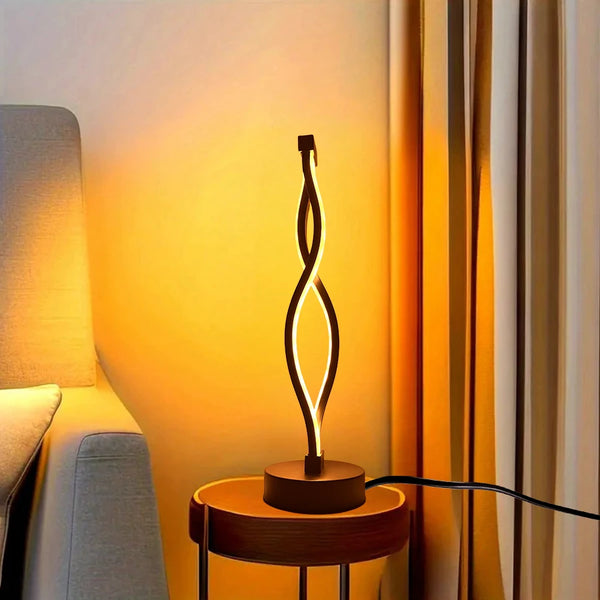 Luminária de mesa moderna e sofisticada LED Kasaprime.