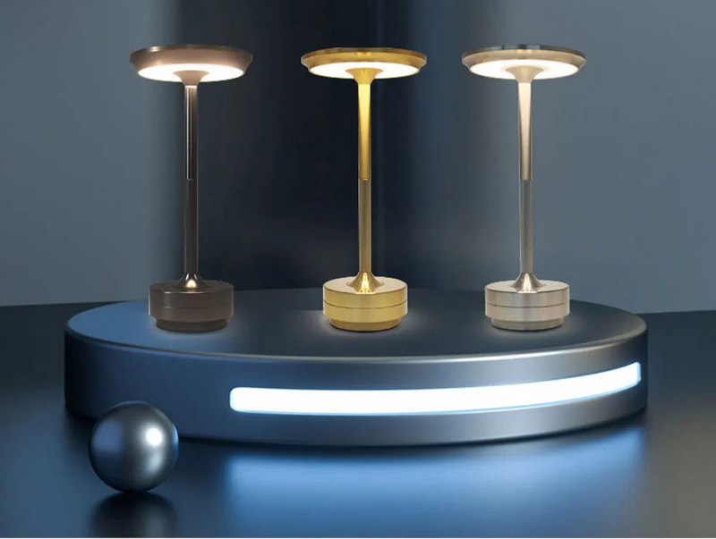 Luminária de Mesa Criativa Recarregável LED Sensível ao Toque para decoração de casa, estudo,mesa escritório  kasaprime