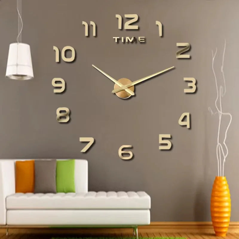 Relógio digital, design moderno grande decorativo de parede sala Kasaprime.