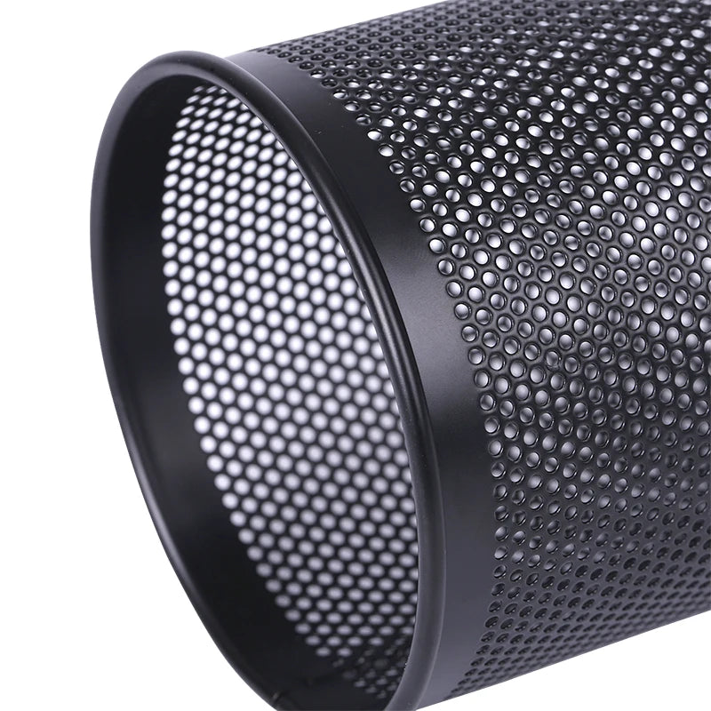 Portas Canetas Aramado metal redondo Preto kasaprime