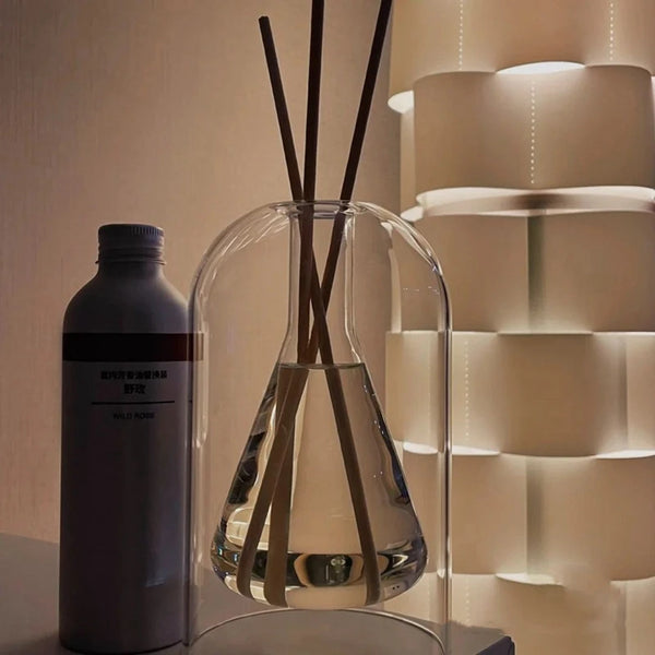 Difusor de Aromaterapia Vidro Design Minimalista para Decoração Kaprime