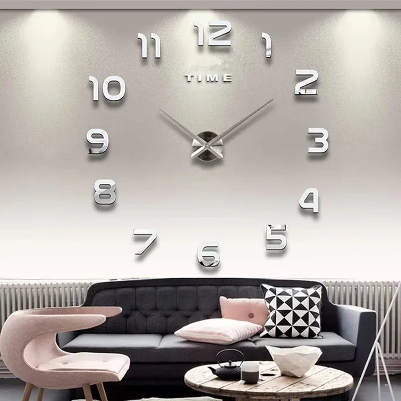 Relógio digital, design moderno grande decorativo de parede sala Kasaprime.