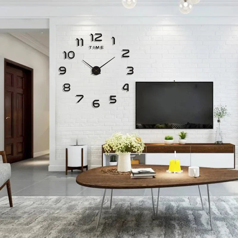 Relógio digital, design moderno grande decorativo de parede sala Kasaprime.
