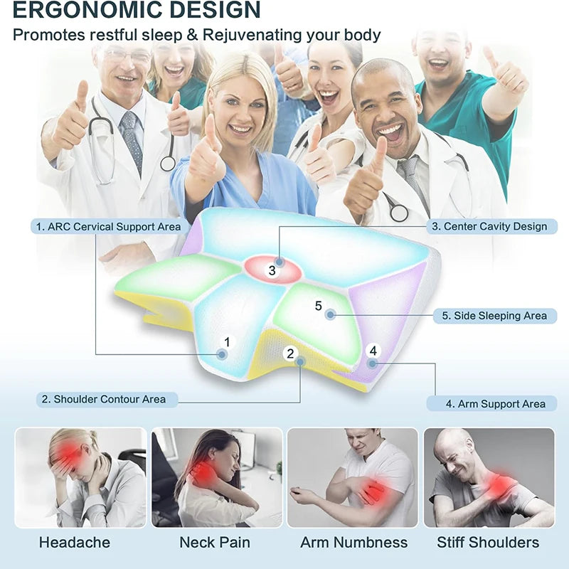 Travesseiro Ortopédico Ergonômico  kasaprime