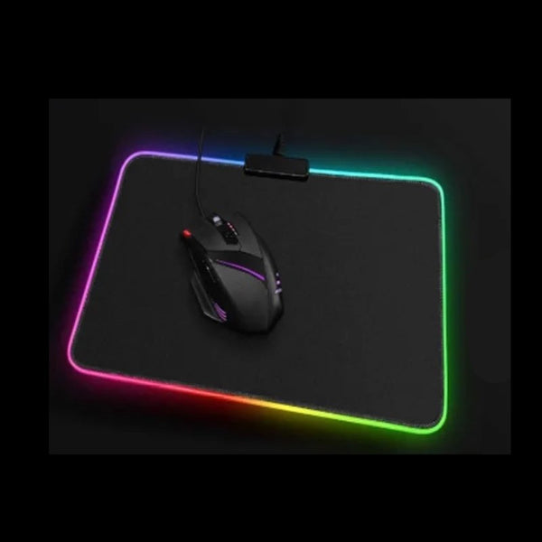 Mouse Pad Gamer com Borda de Led 7 Cores Kasaprime.